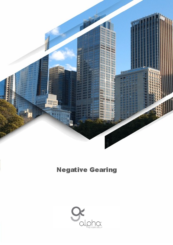 Negative Gearing